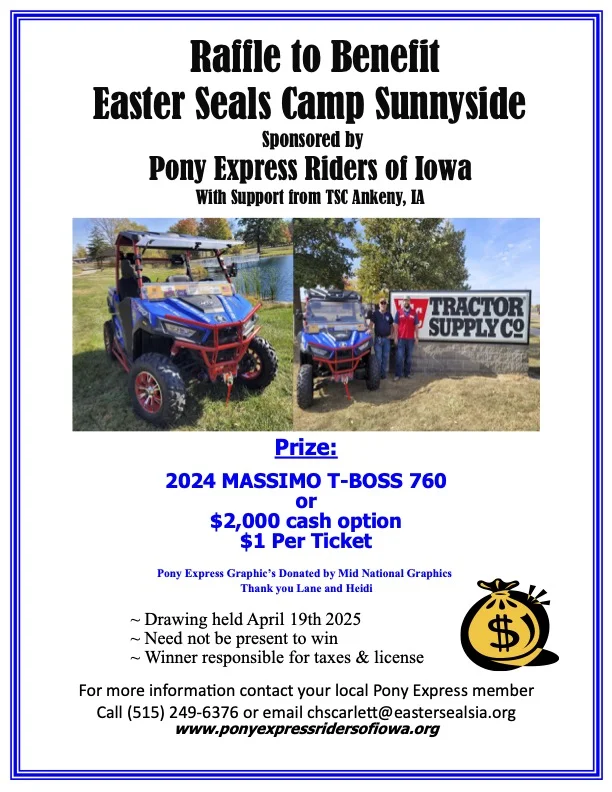 Raffle poster